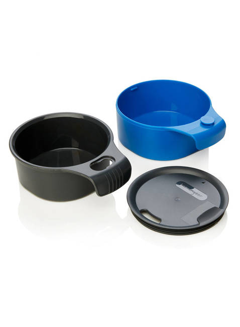 Kubek turystyczny Humangear cupCup - charcoal / blue