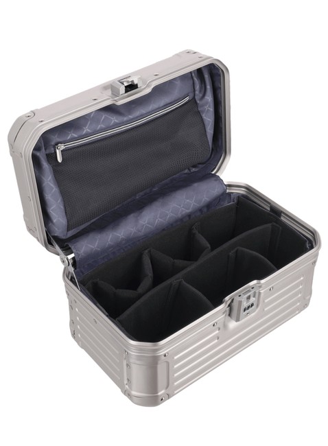 Kuferek podróżny Travelite Next Beautycase - silver