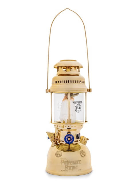 Lampa ciśnieniowa kuchenka turystyczna Petromax Petroleum Lamp HK500 - brass