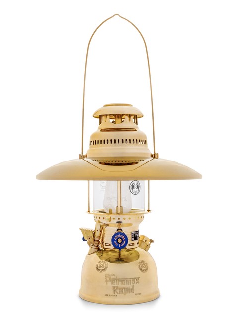 Lampa ciśnieniowa kuchenka turystyczna Petromax Petroleum Lamp HK500 - brass