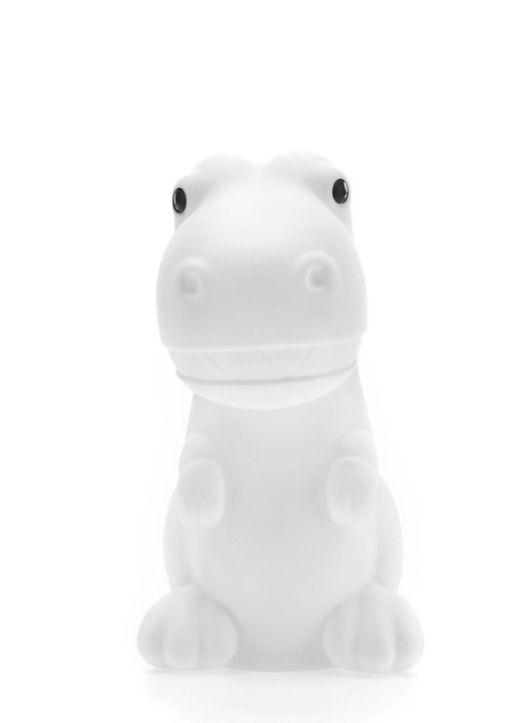 Lampka nocna USB Dhink Dinozaur - biały