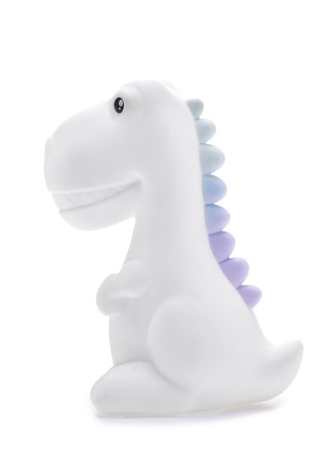 Lampka nocna USB Dhink Dinozaur - biały