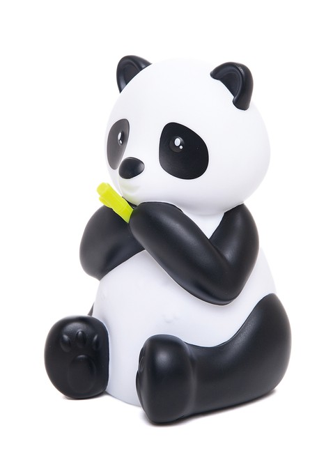 Lampka nocna na baterie Dhink Panda - black / white