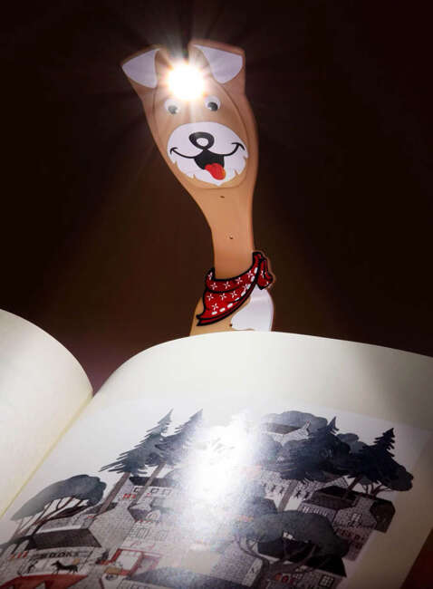 Lampka zakładka do książki Thinking Gifts - dog