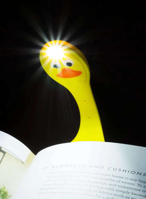 Lampka zakładka do książki Thinking Gifts - duck