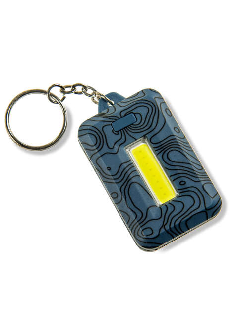 Latarka LED z brelokiem do kluczy Carson COB Keychain Flashlight - blue