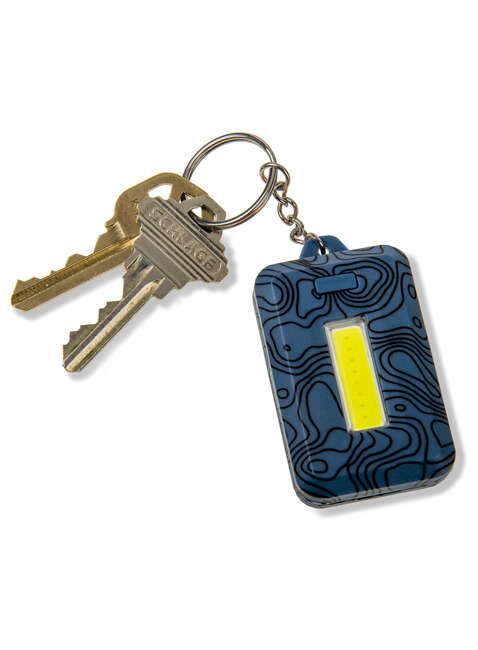 Latarka LED z brelokiem do kluczy Carson COB Keychain Flashlight - blue