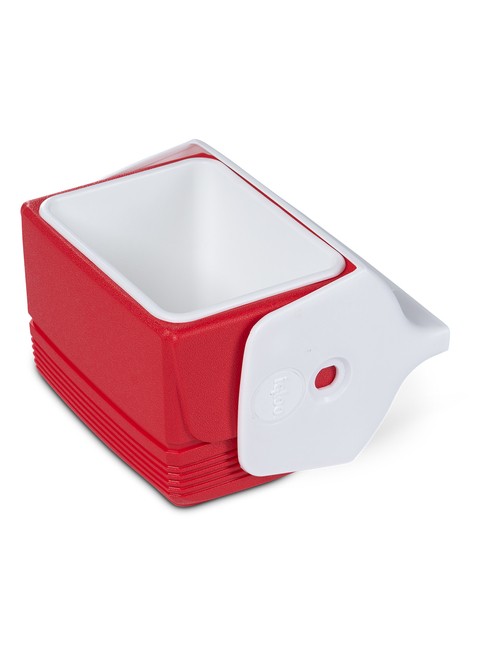 Lodówka lunchbox termiczny Igloo Retro Playmate Mini Cooler 3 l - red / white