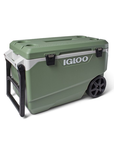 Lodówka turystyczna Igloo ECOCOOL® Latitude Roller Cooler 85 l - green