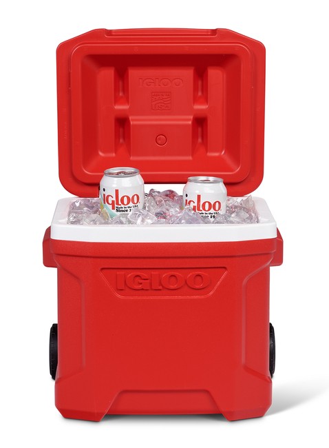 Lodówka turystyczna Igloo Profile II Roller 15 l - red star