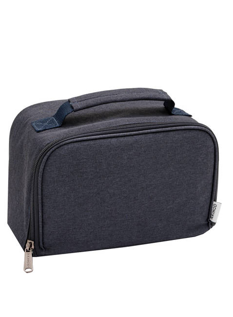 Lunchbox Bento + torba termiczna Akinod 11H58 - black / grey