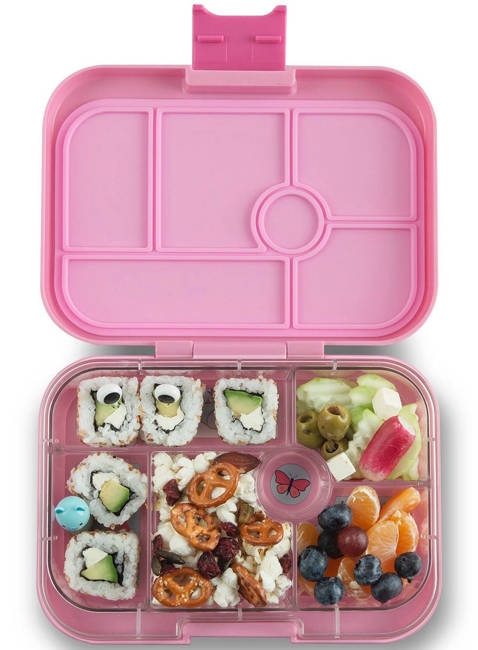 Lunchbox do szkoły Yumbox Original - Fifi pink / Paris tray