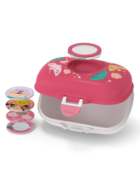 Lunchbox dziecięcy Monbento MB Gram - pink / birds