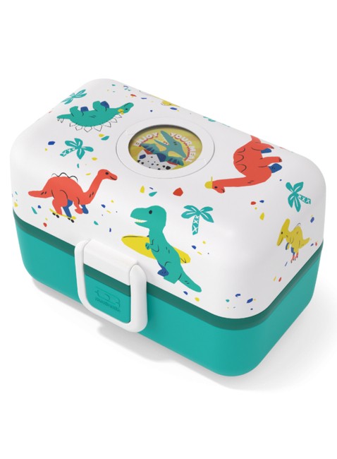 Lunchbox dziecięcy do szkoły Monbento MB Tresor - blue / dino