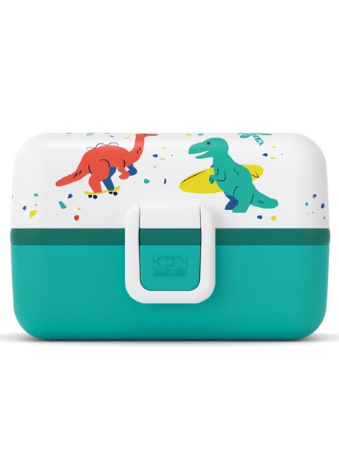 Lunchbox dziecięcy do szkoły Monbento MB Tresor - blue / dino