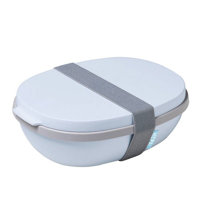 Lunchbox pudełko na jedzenie Mepal Ellipse Duo - nordic blue