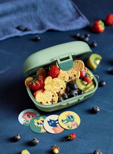 Lunchbox śniadaniówka Monbento MB Gram - green forest