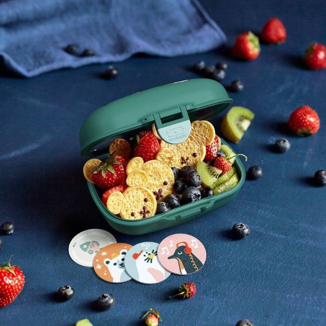 Lunchbox śniadaniówka Monbento MB Gram - green penguin