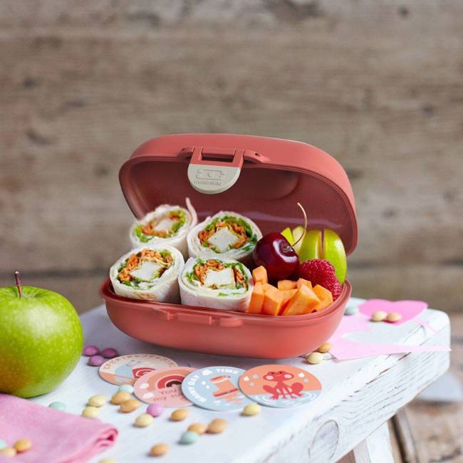 Lunchbox śniadaniówka Monbento MB Gram - orange umbrella