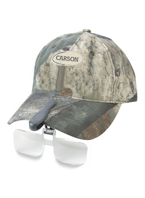 Lupa na czapkę Carson VisorMag™ 2x / +4,0 Dioptrie Clip-On Magnifier