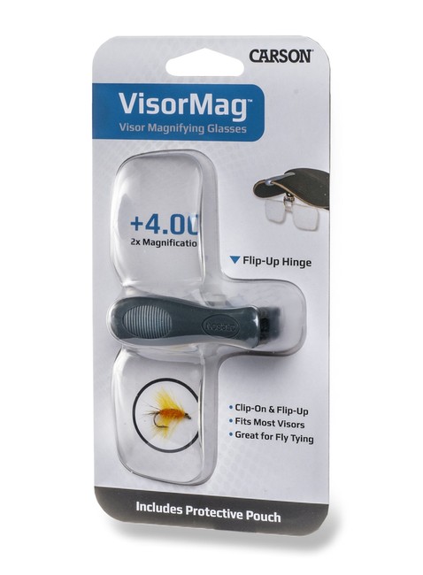 Lupa na czapkę Carson VisorMag™ 2x / +4,0 Dioptrie Clip-On Magnifier