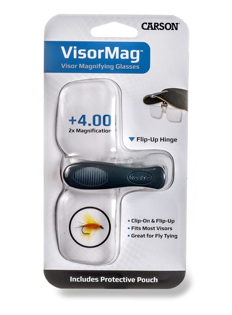 Lupa na czapkę Carson VisorMag™ 2x / +4,0 Dioptrie Clip-On Magnifier