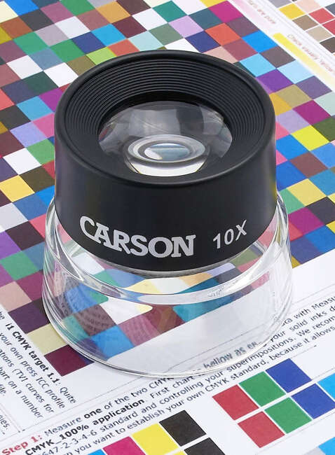 Lupa stojąca Carson LumiLoupe™ 10x Stand Magnifier