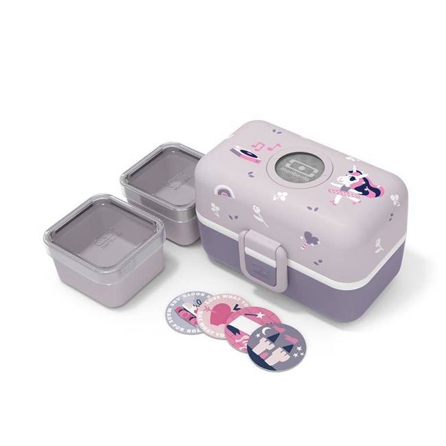 MB Tresor Monbento lunch box dla dzieci - purple ballet
