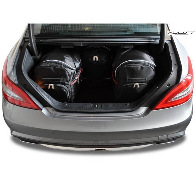 MERCEDES-BENZ CLS COUPE 2011-2017 TORBY DO BAGAŻNIKA 4 SZT