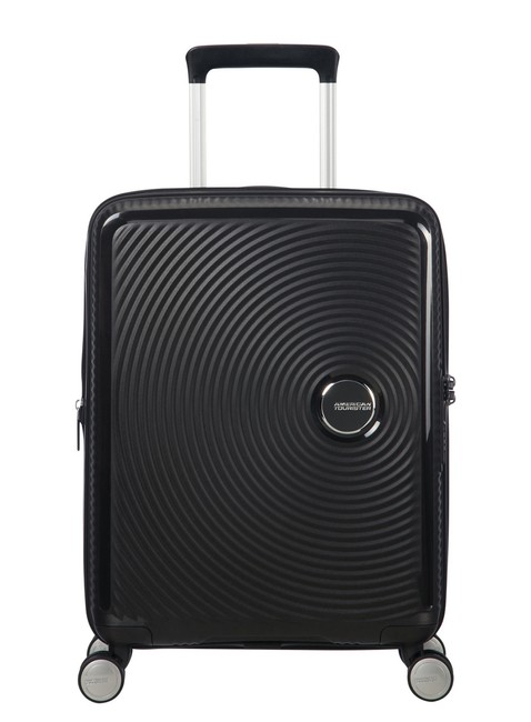 Mała kabinowa walizka American Tourister Soundbox EXP - bass black