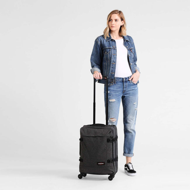 Małą torba podróżna Eastpak Trans4 S - black denim