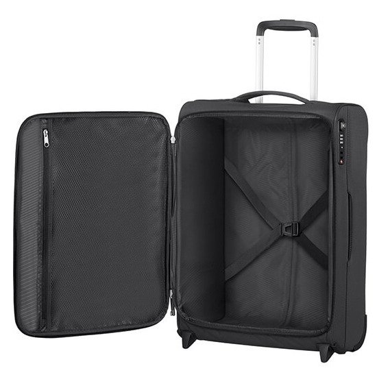 Mała walizka American Tourister Lite Ray Upright - jet black