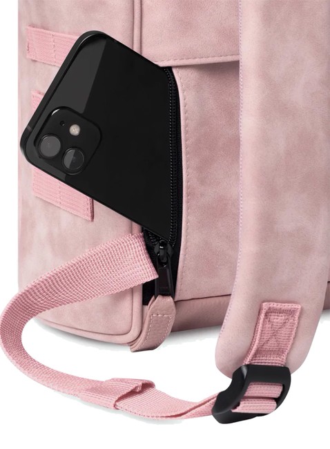 Mały plecak Cabaia Male Ric S Vegan Nubuk - light pink