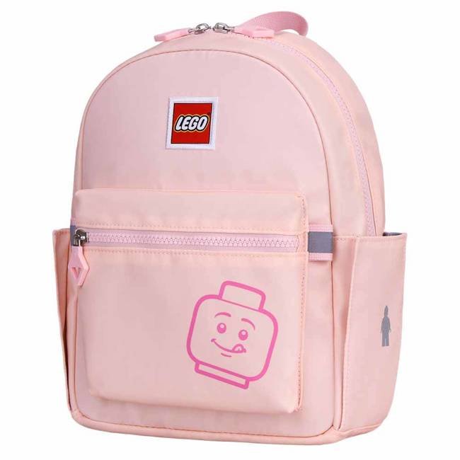Mały plecak Tribini Joy Small LEGO - emoji / pastel pink