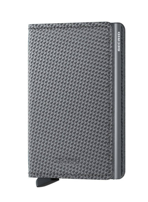 Mały portfel RFID Secrid Slimwallet Carbon - cool grey