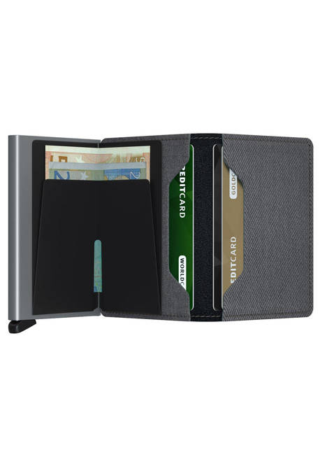 Mały portfel RFID Secrid Slimwallet Twist - grey