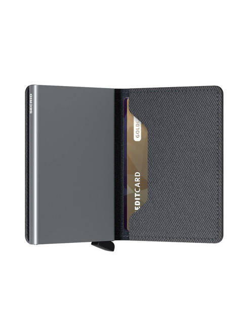 Mały portfel RFID Secrid Slimwallet Twist - grey