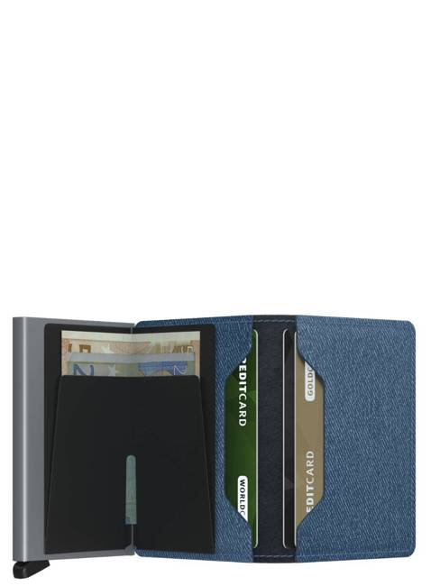 Mały portfel RFID Secrid Slimwallet Twist - jeans blue