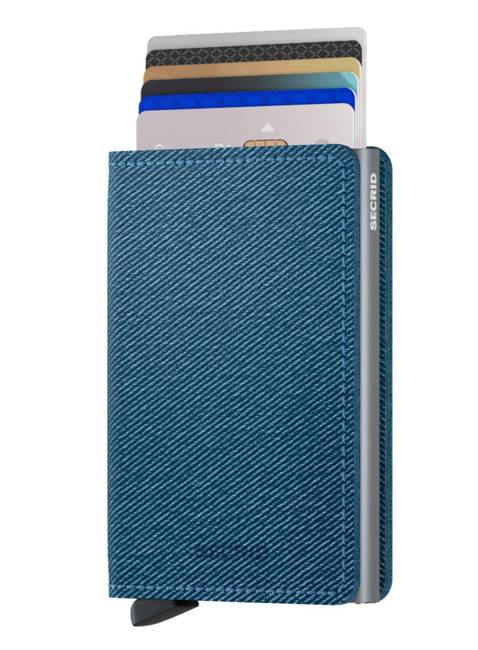 Mały portfel RFID Secrid Slimwallet Twist - jeans blue