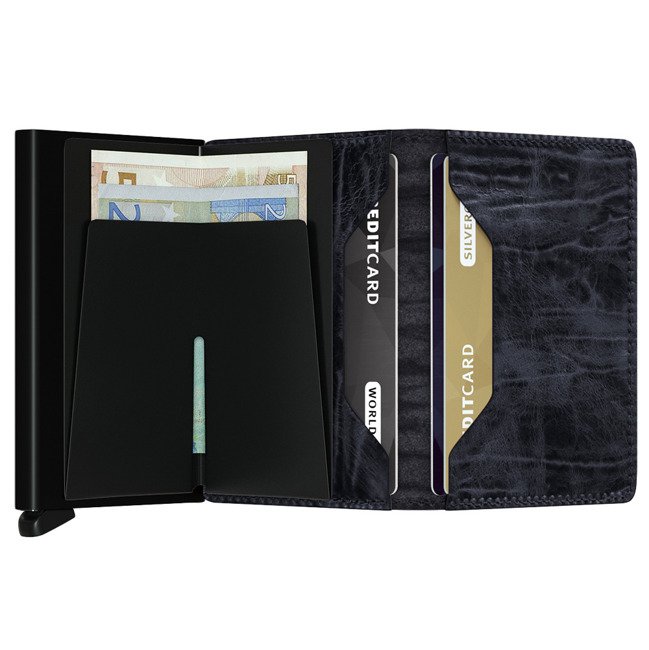 Mały portfel RFID Slimwallet Secrid Dutch Martin - night blue