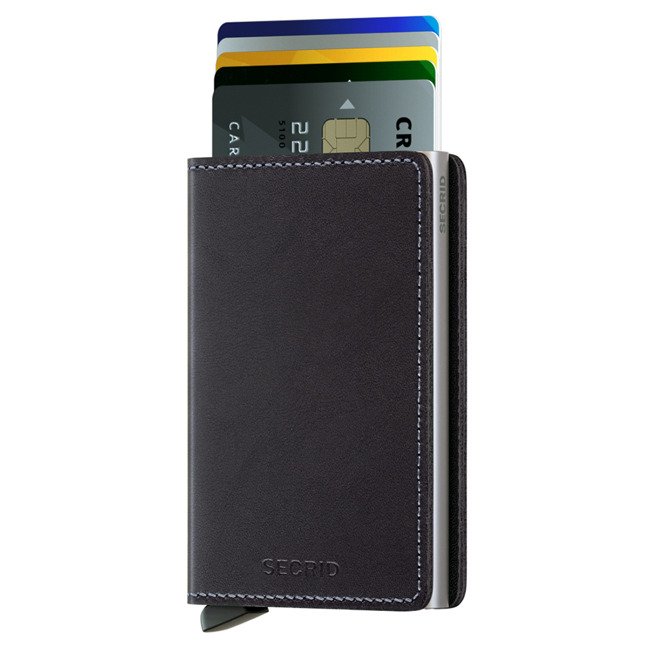Mały portfel RFID Slimwallet Secrid Original - black