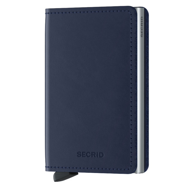 Mały portfel RFID Slimwallet Secrid Original - navy