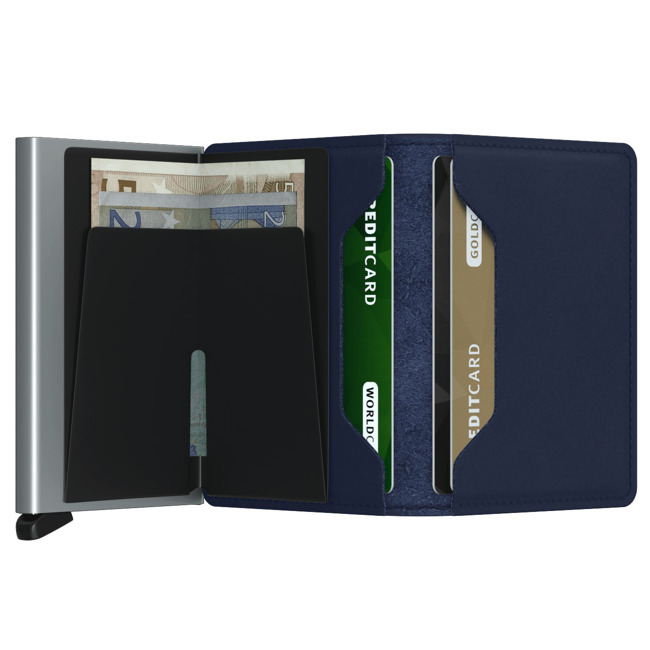 Mały portfel RFID Slimwallet Secrid Original - navy