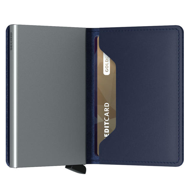 Mały portfel RFID Slimwallet Secrid Original - navy