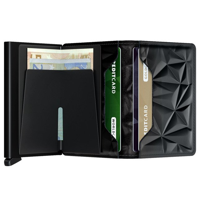 Mały portfel RFID Slimwallet Secrid Prism - black