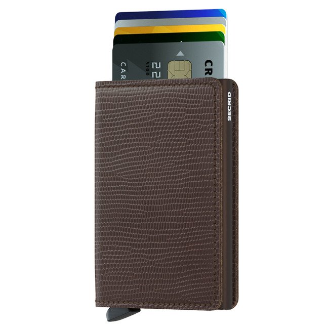 Mały portfel RFID Slimwallet Secrid Rango - brown