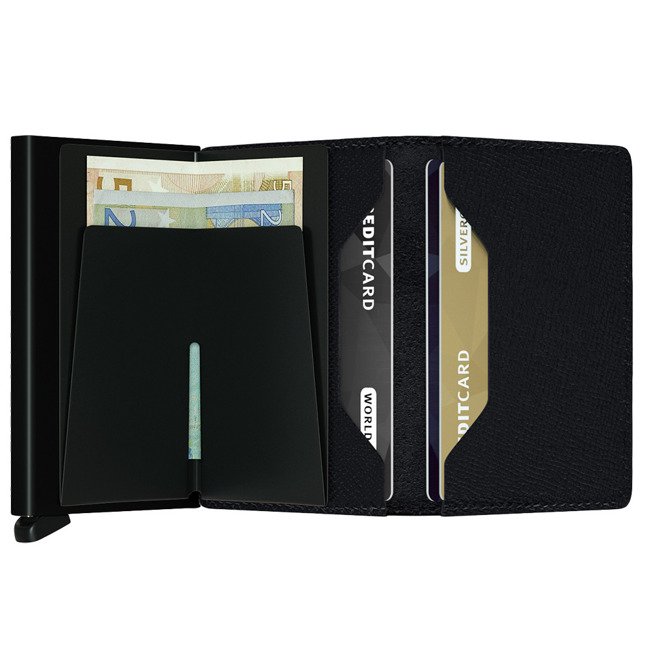 Mały portfel RFID Slimwallet Secrid - crisple black