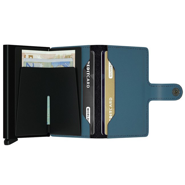 Mały portfel kieszonkowy Miniwallet  Secrid - matte petrol