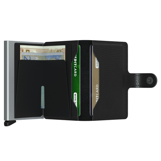 Mały portfel kieszonkowy Secrid Miniwallet Rango - black