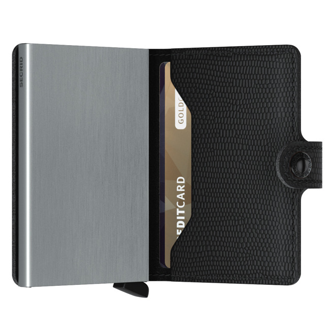 Mały portfel kieszonkowy Secrid Miniwallet Rango - black